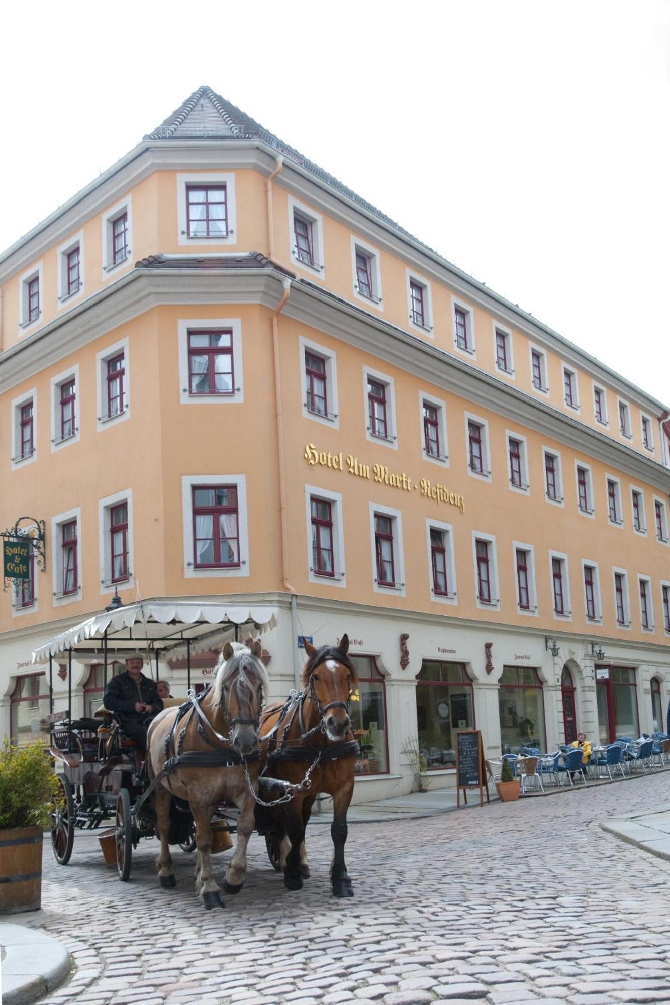 Hotel Garni Residenz Am Markt Meißen Eksteriør billede